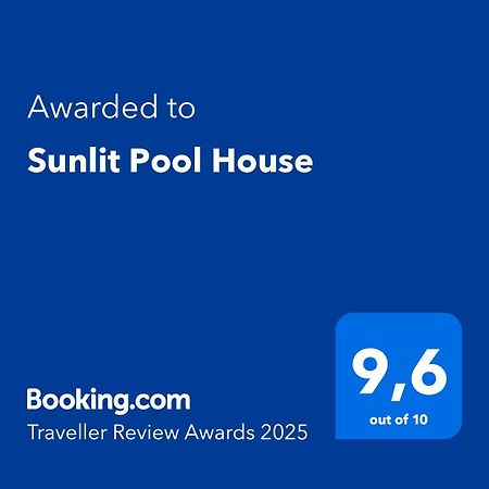 Sunlit Pool House Villa Posidhonia  Exterior photo