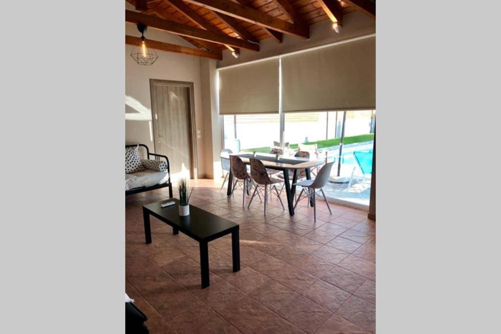 Sunlit Pool House Villa Posidhonia  Exterior photo